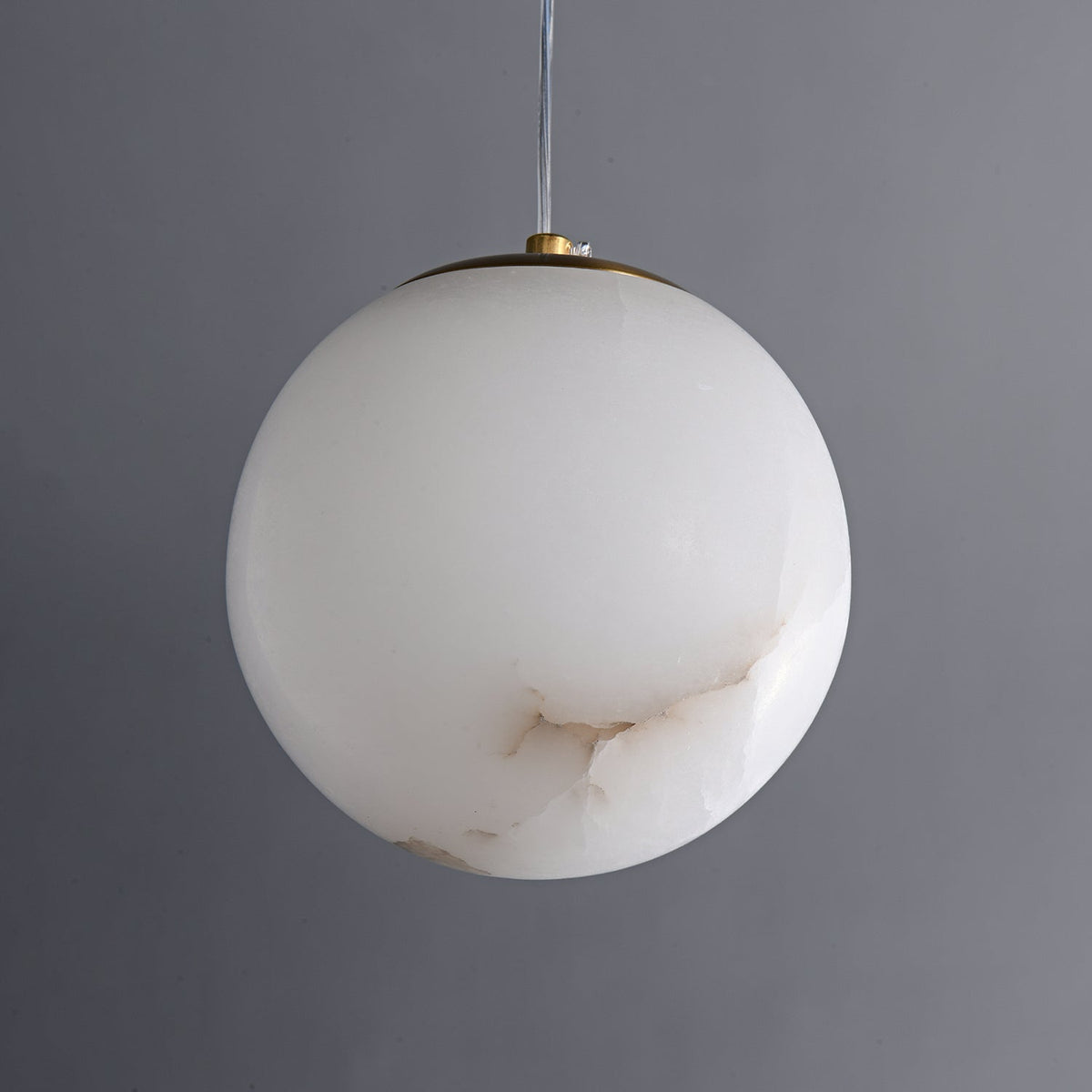 Norik Minimalistische Pendelleuchte aus Alabaster
