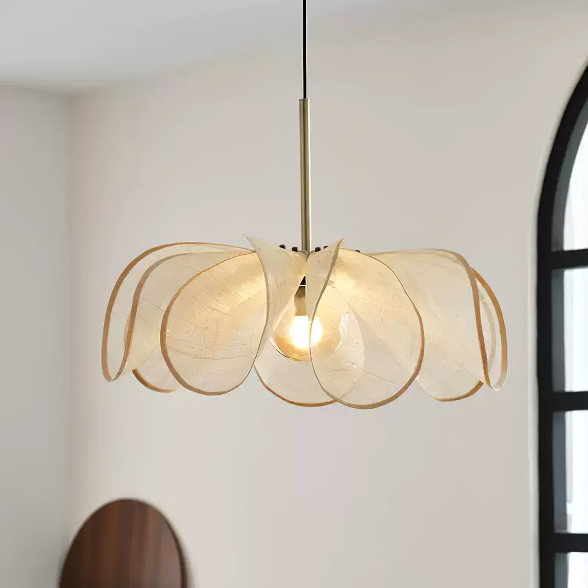 Dolien Pendelleuchte aus Abaca-Faser