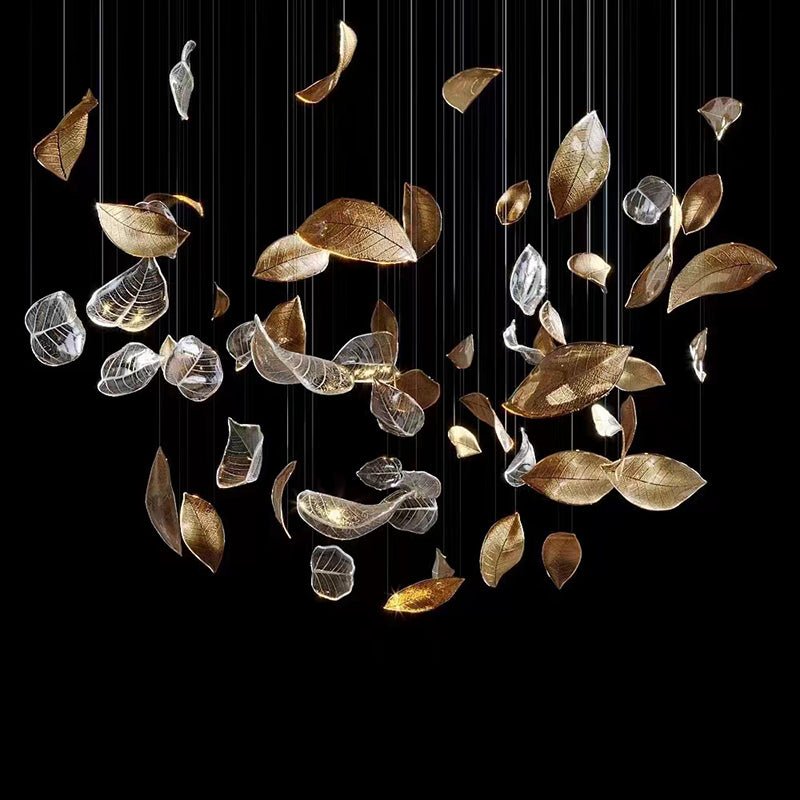 Darien Iridescent Leaf Pendelleuchte
