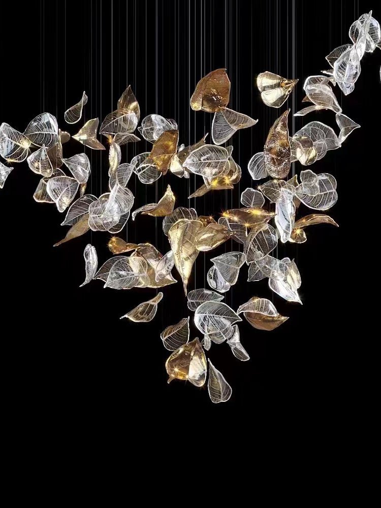 Darien Iridescent Leaf Pendelleuchte