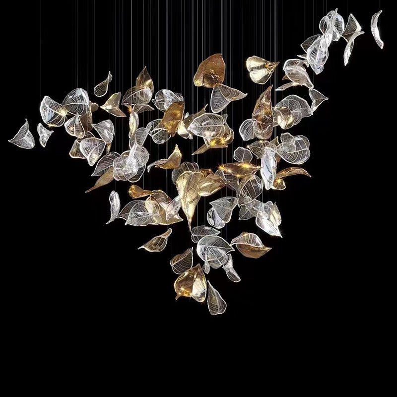 Darien Iridescent Leaf Pendelleuchte