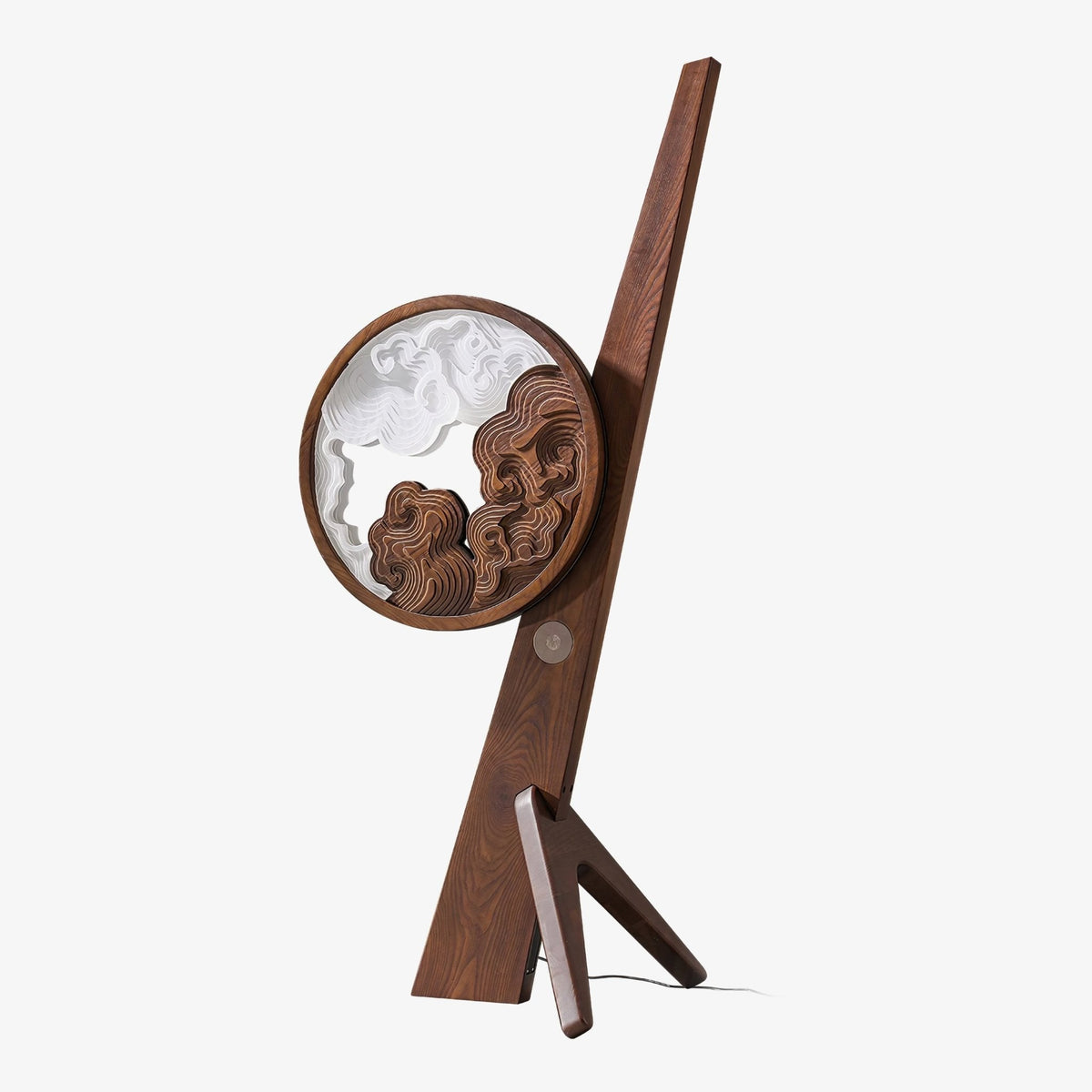 Cunoreth Rustic Holz Tischleuchte
