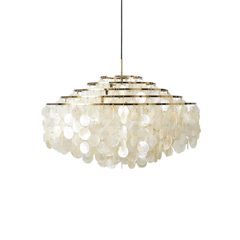 Rivena Pendelleuchte Rund Schalenring