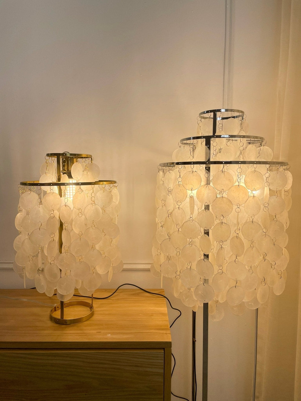Wern Glam-Glas-Stehleuchte