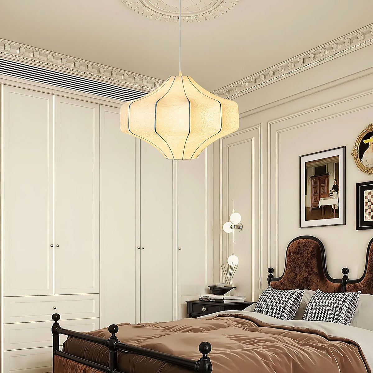 Elixor Silken Aura Seide Pendelleuchte