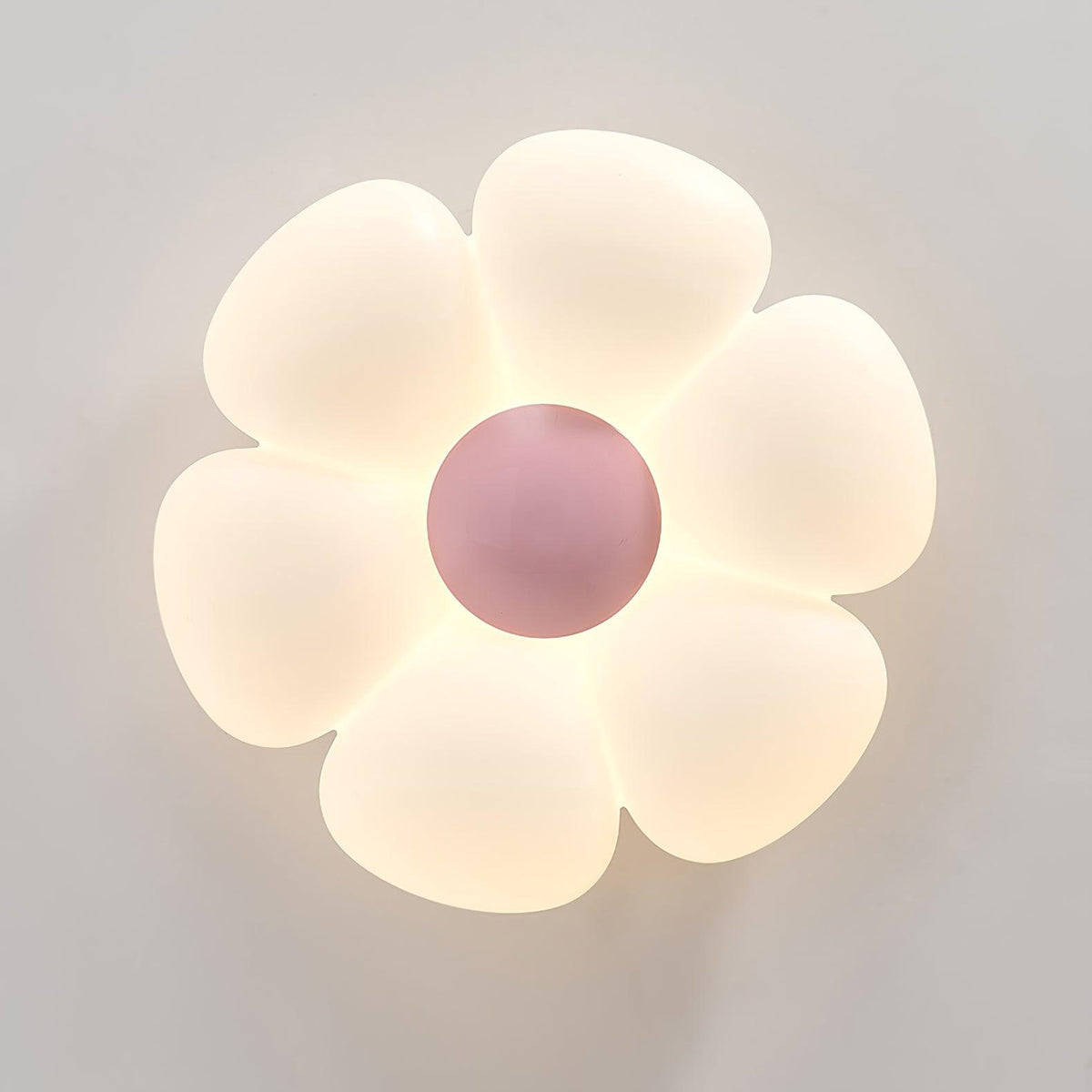 Liorinella Deckenleuchte Sechsstreifen-Blumenform Eleganter Charme für Kinderzimmer