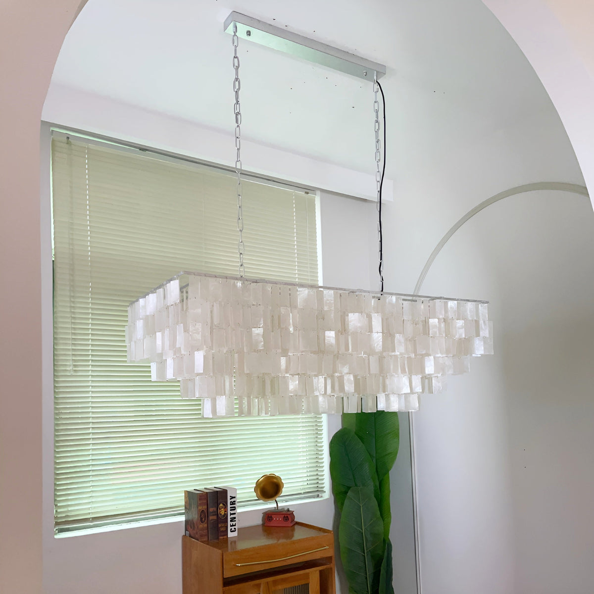 Coraise luxuriöse Pendelleuchte aus Schale und