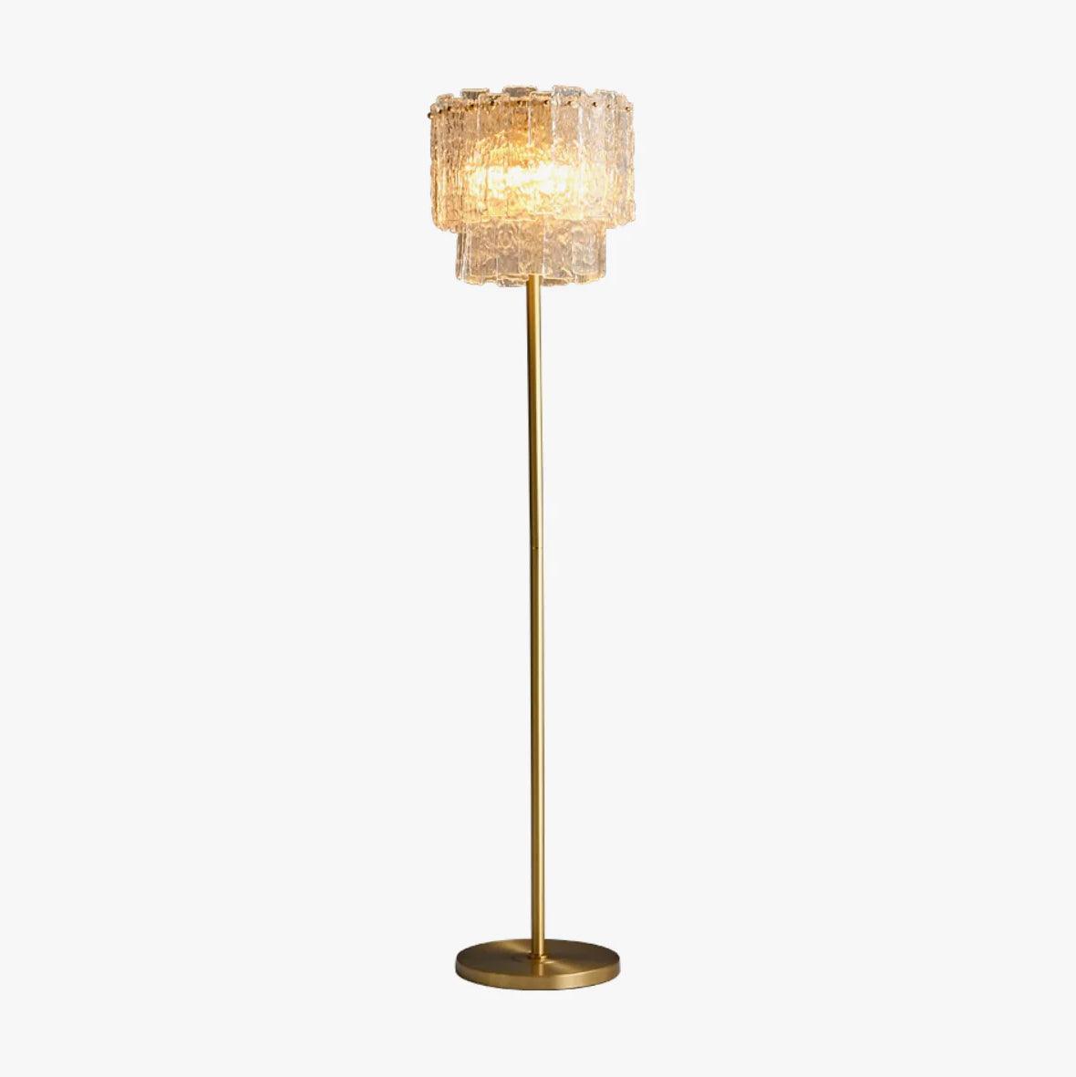 Velaette luxuriöse Stehleuchte aus Glas