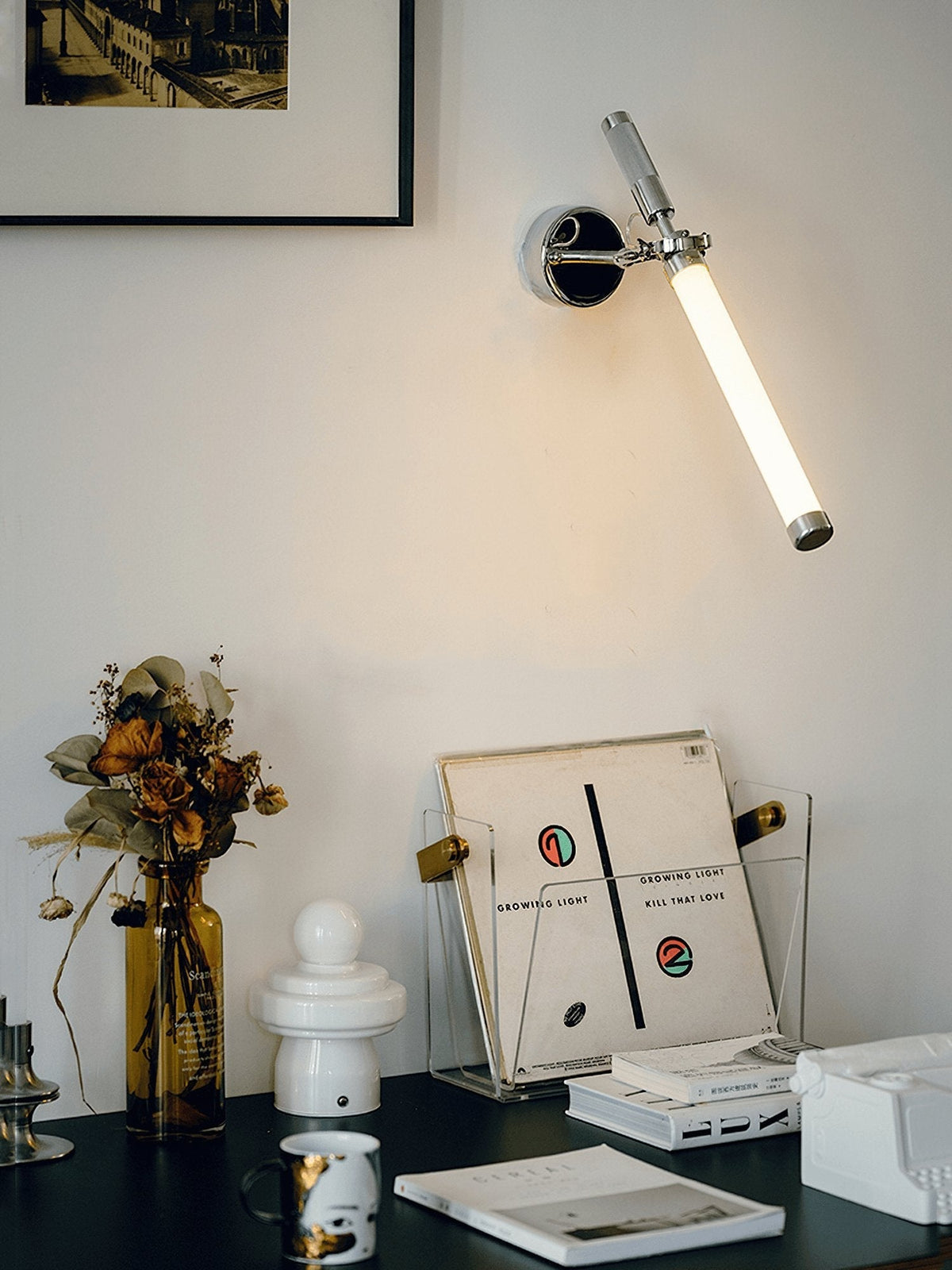 Brenly Premium Elegance Wandleuchte aus Glas
