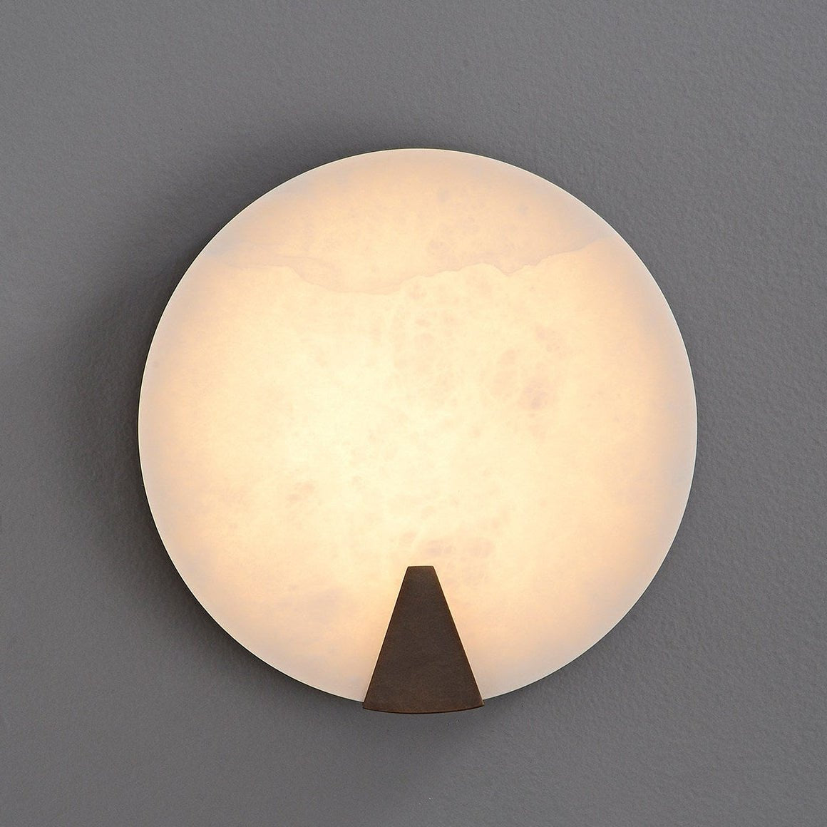 Albirira Halo Alabaster-Wandleuchte