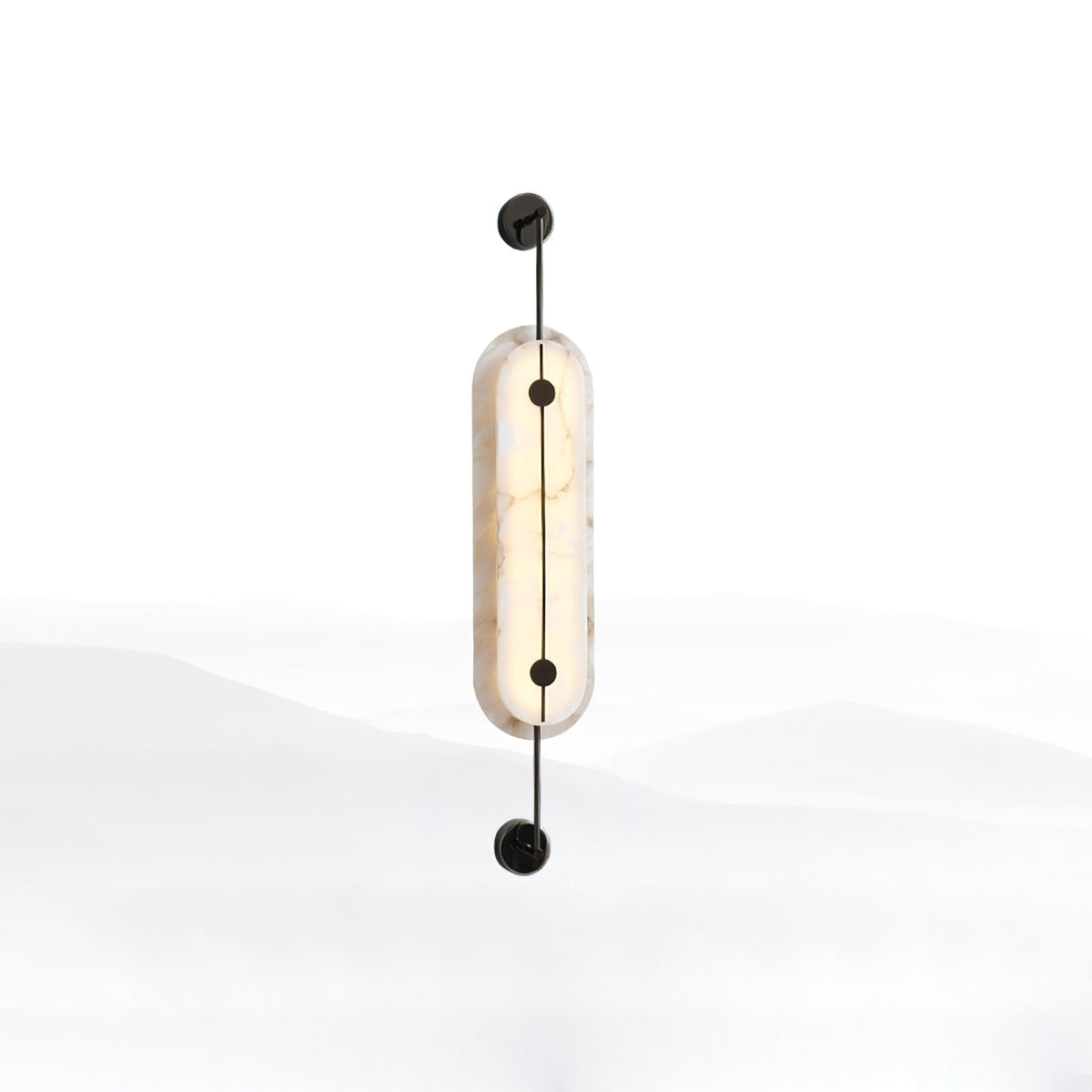 Cudorel Oval Alabaster Wandleuchte