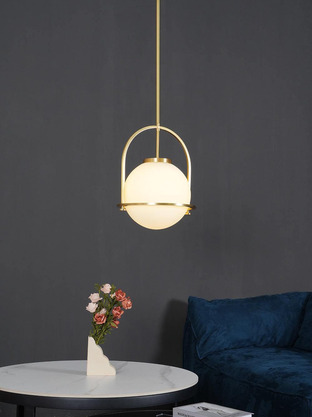 Brandonis moderne Pendelleuchte aus Glas