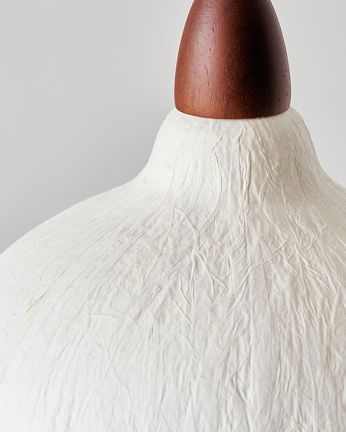 Locan Papier- & Holz-Pendelleuchte