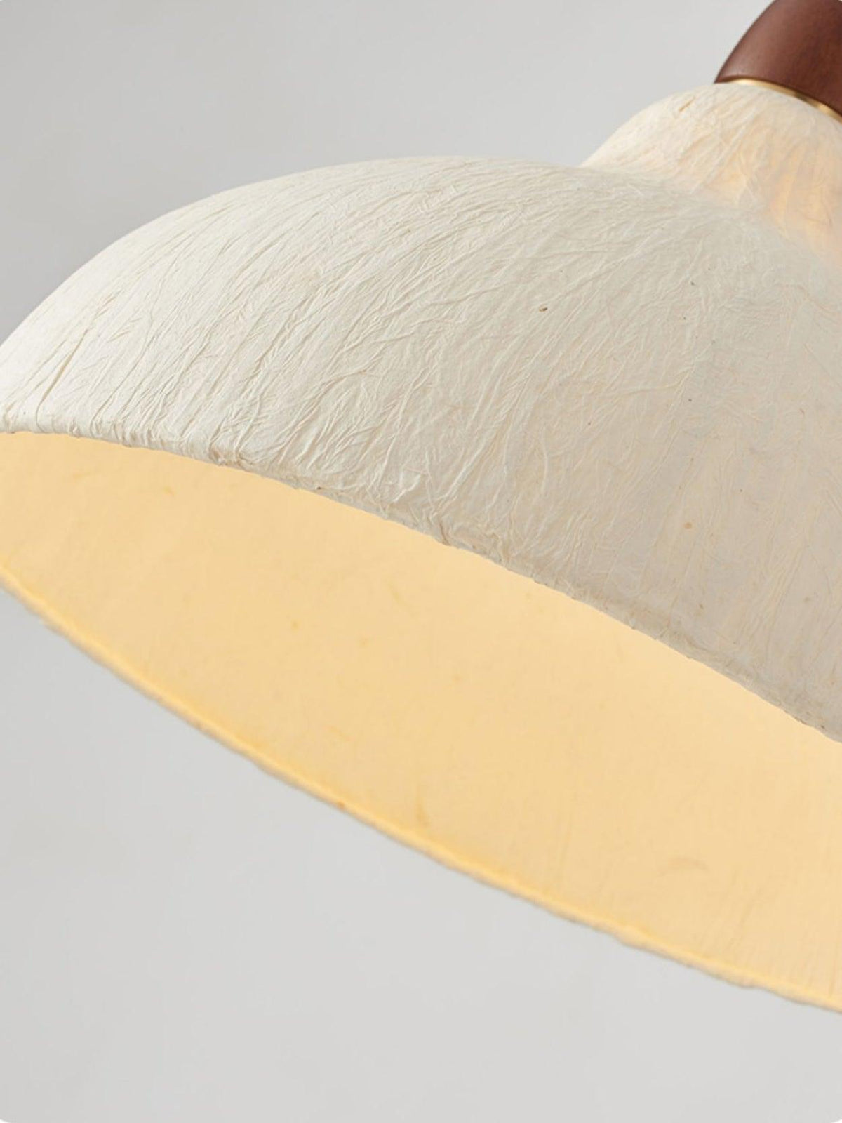Locan Papier- & Holz-Pendelleuchte