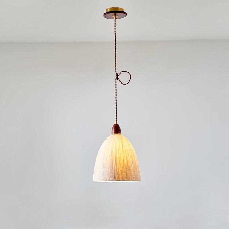 Locan Papier- & Holz-Pendelleuchte