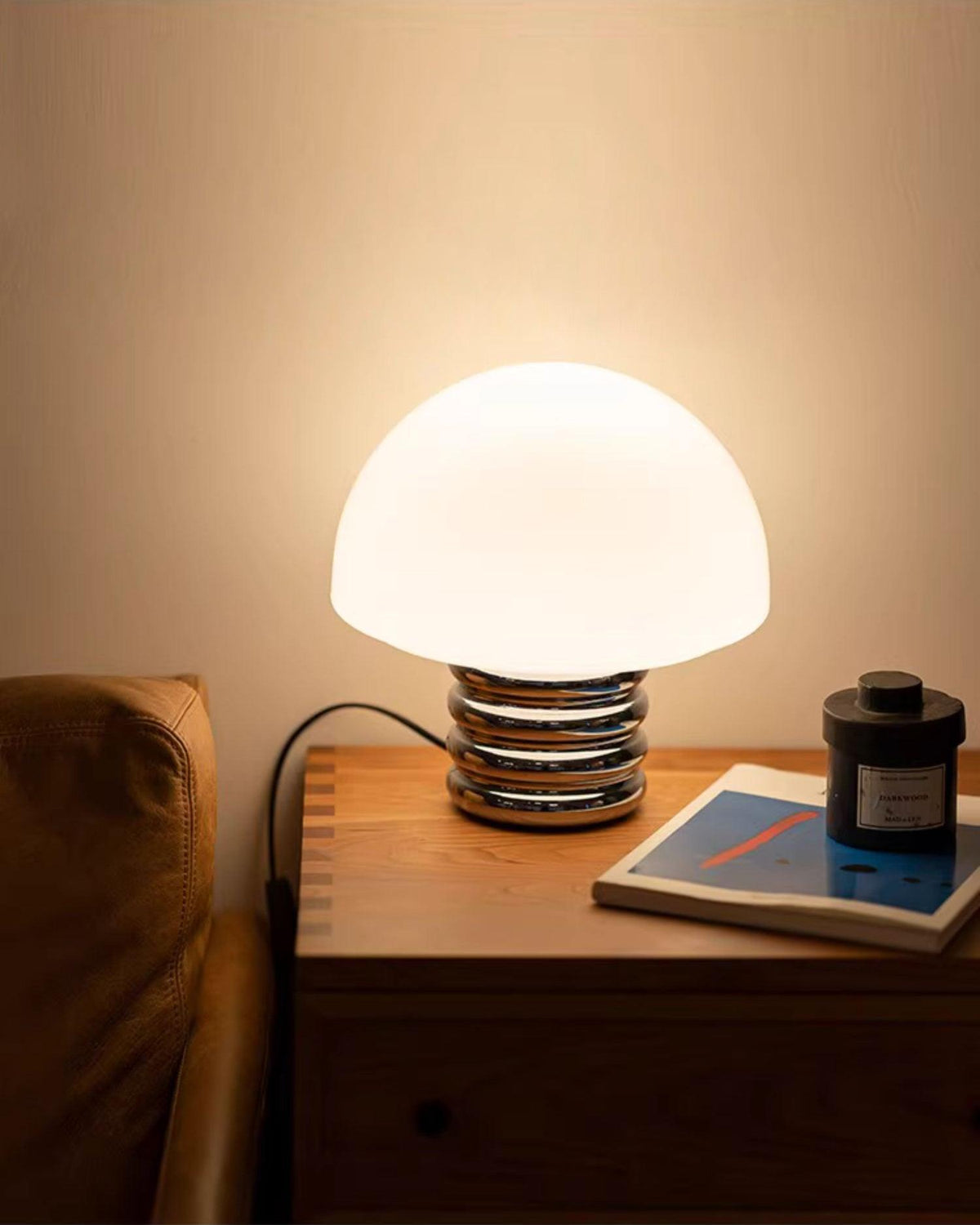 Ortvin Minimalistische Tischleuchte aus Glas
