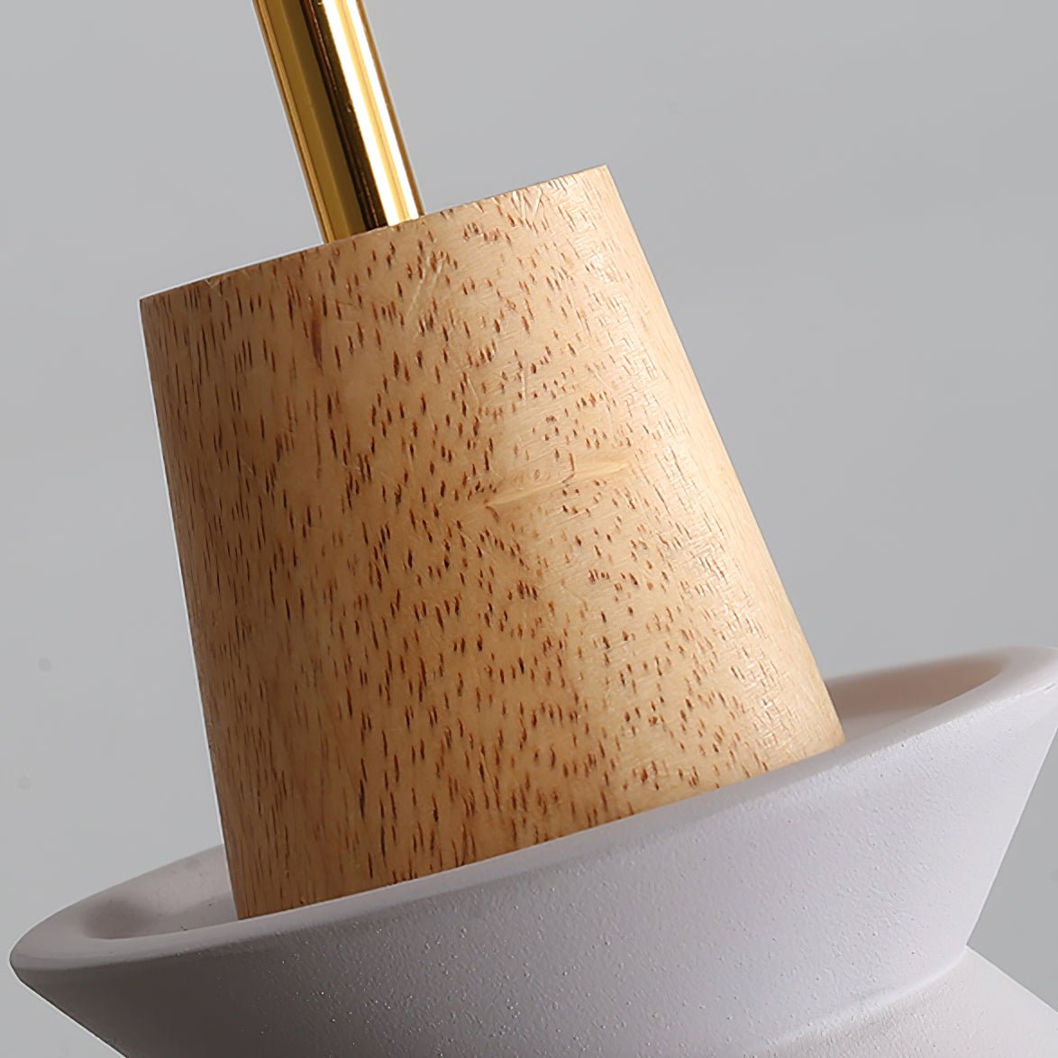 Revelo Pendelleuchte Holz Raum nordisch minimalistisch