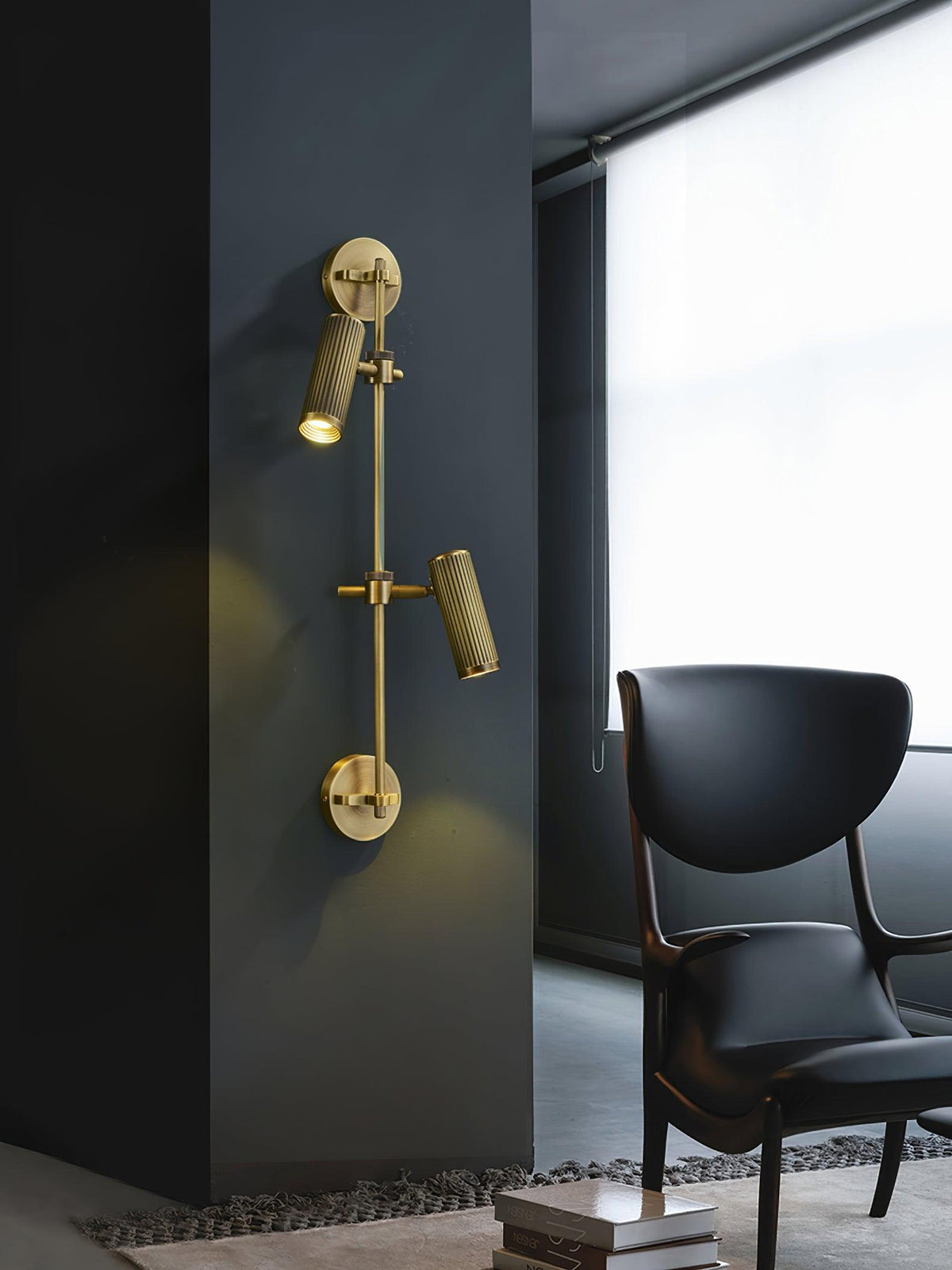 Kirixel Industrielle Wandleuchte aus Messing