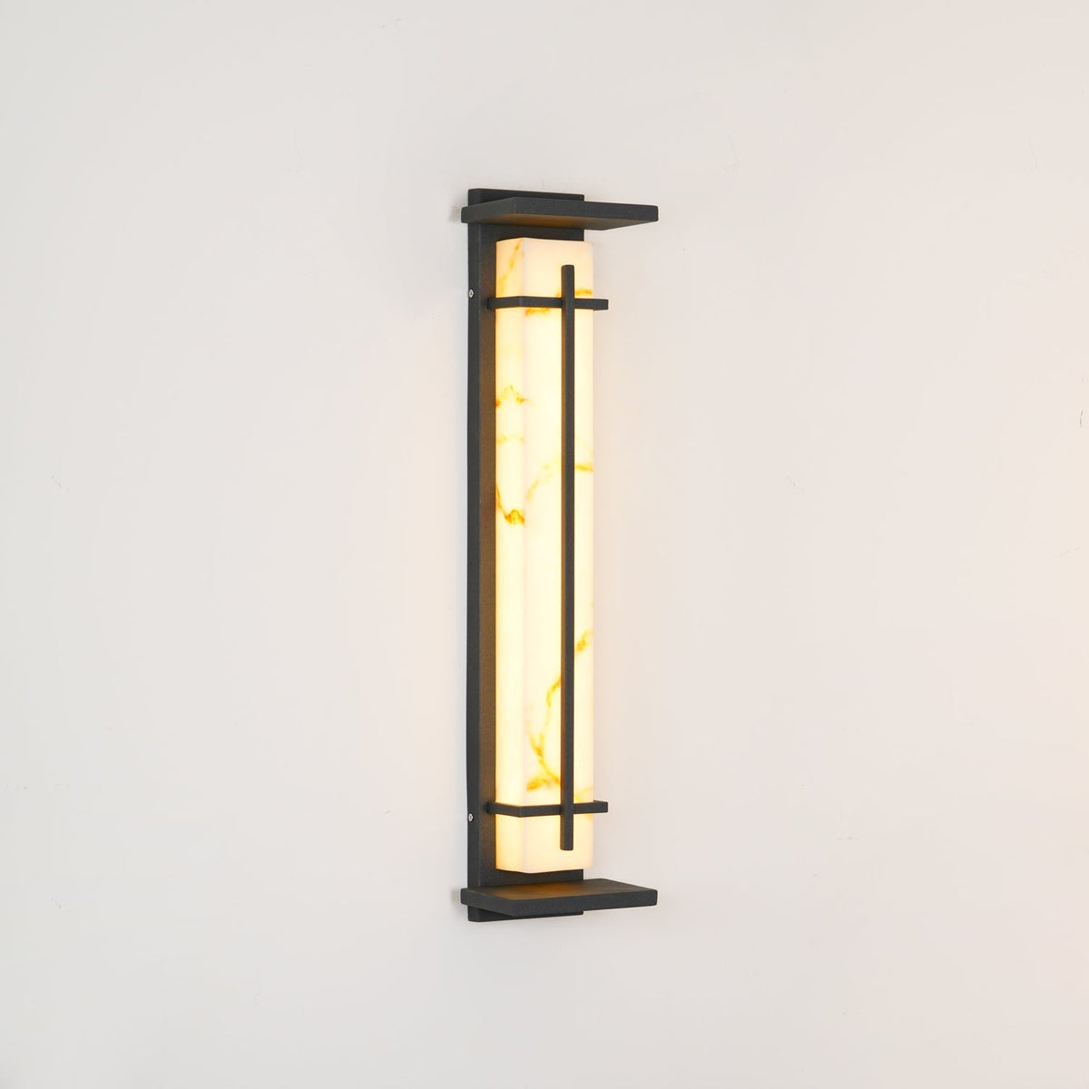 Marcell Alabaster-Quadrat-Wandleuchte