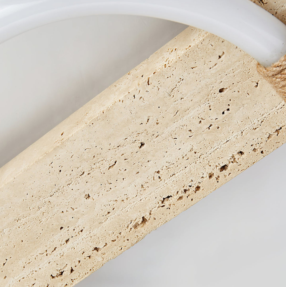 Elmaryra Ringed Travertine Deckenleuchte / Wandleuchte