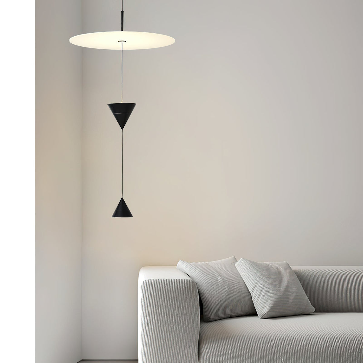 Hosian Minimalistische Acryl-Pendelleuchte
