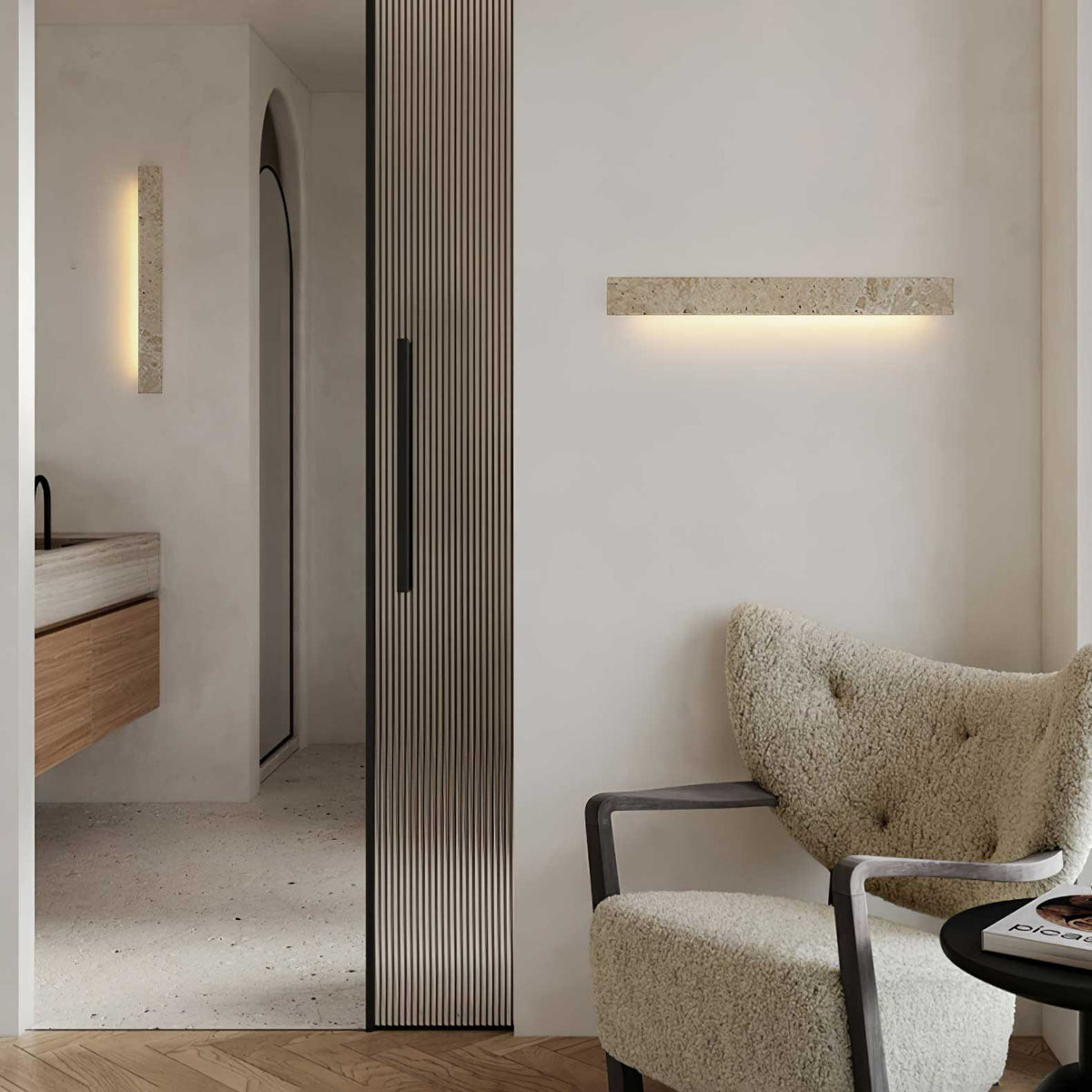 Ardora Travertine Pendelleuchte
