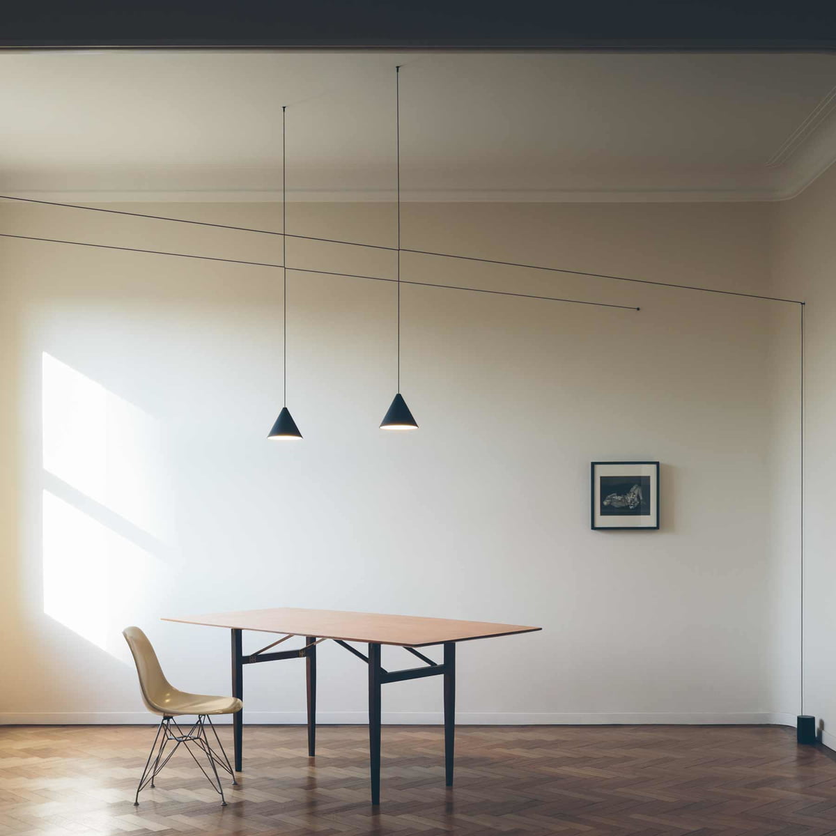 Fio Kunststoff-Minimalisten-Pendelleuchte