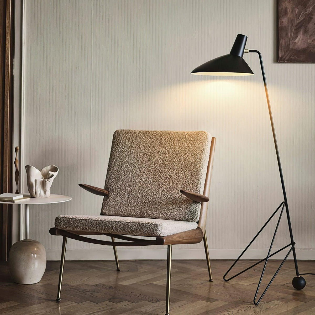 Caleleria moderne Stehleuchte im industriellen Stil