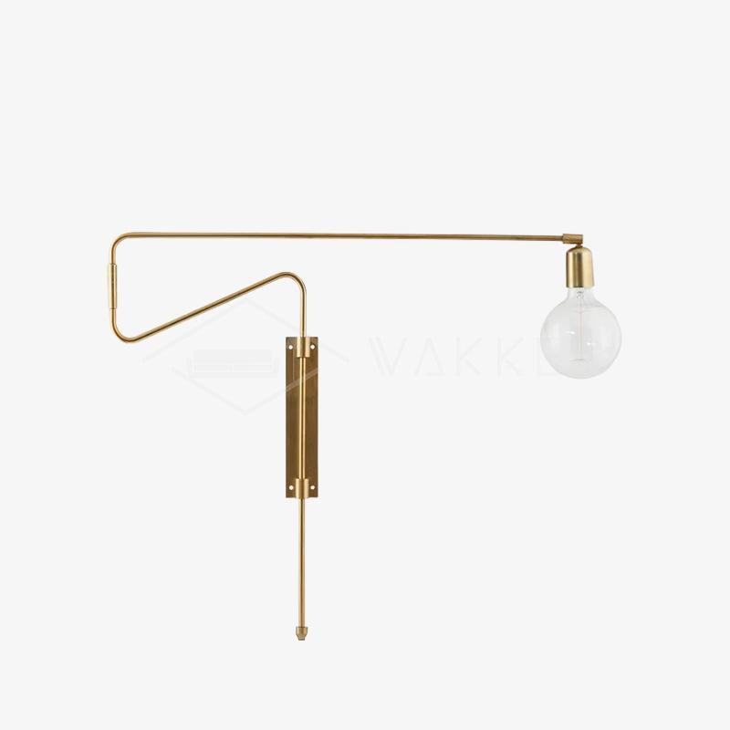 Elsoreth moderne minimalistische Wandleuchte mit Pendelbewegung