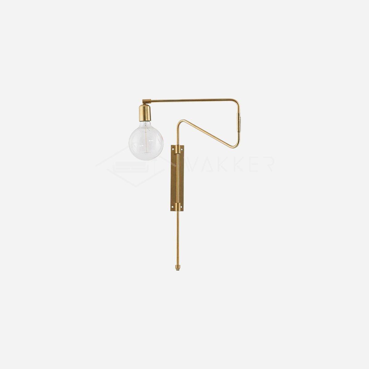 Elsoreth moderne minimalistische Wandleuchte mit Pendelbewegung