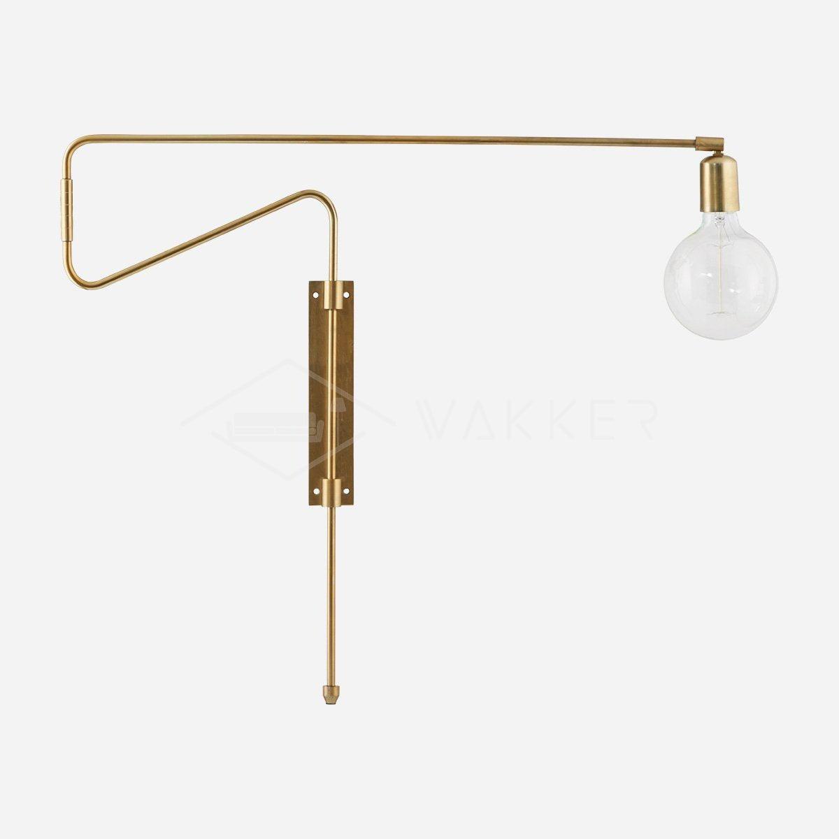 Elsoreth moderne minimalistische Wandleuchte mit Pendelbewegung