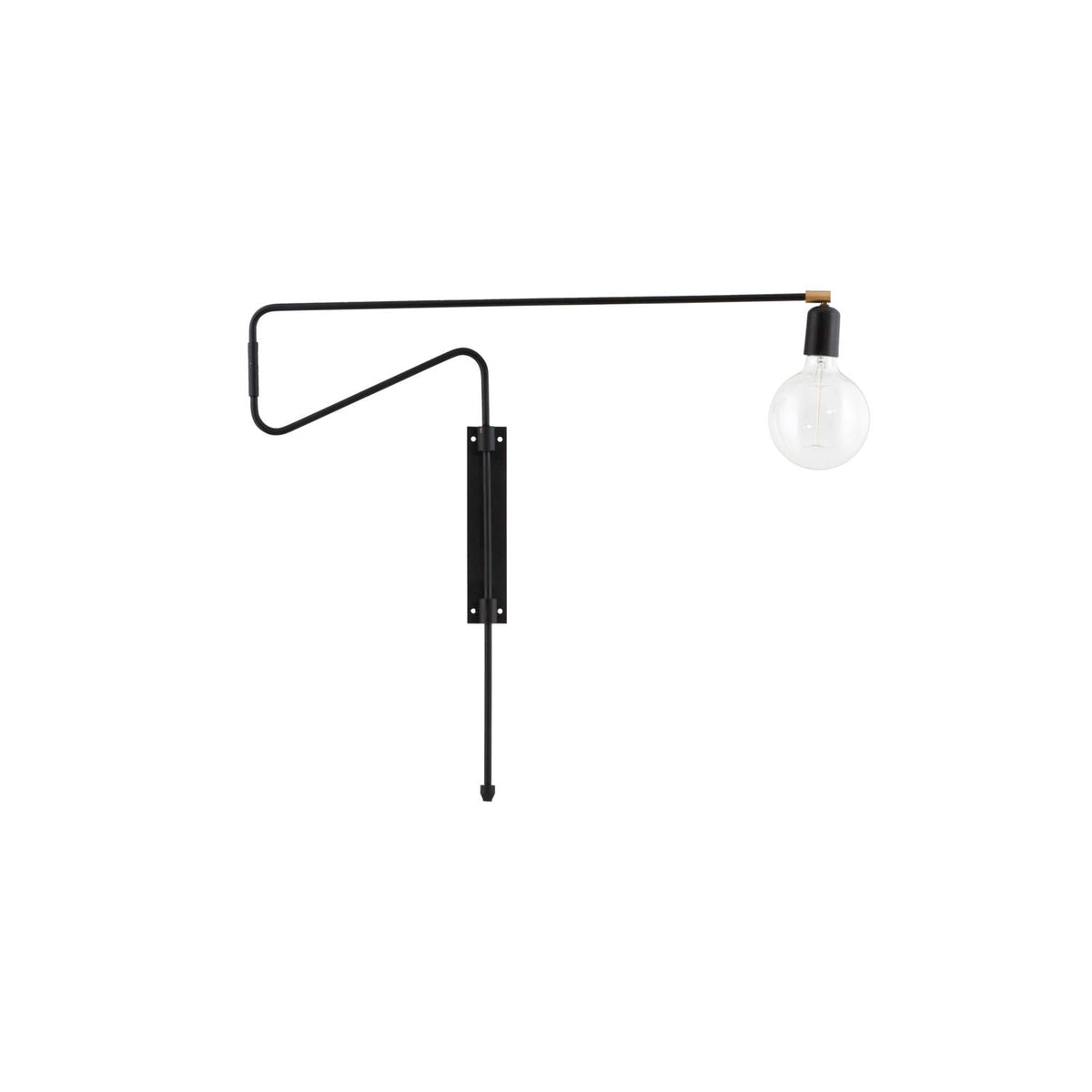 Elsoreth moderne minimalistische Wandleuchte mit Pendelbewegung