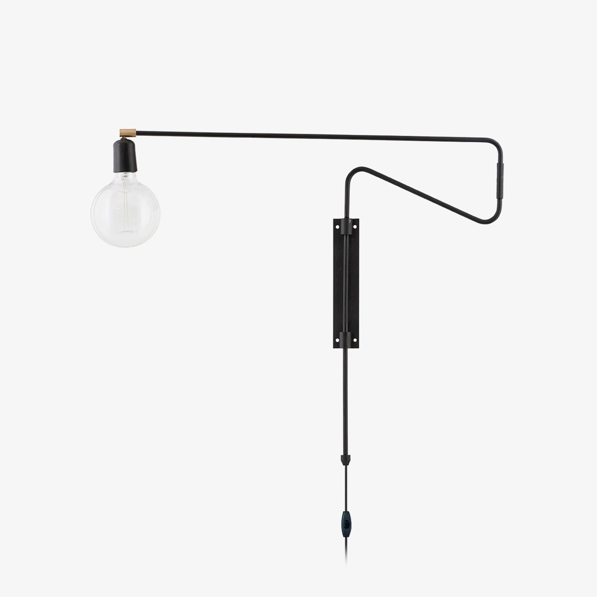 Elsoreth moderne minimalistische Wandleuchte mit Pendelbewegung