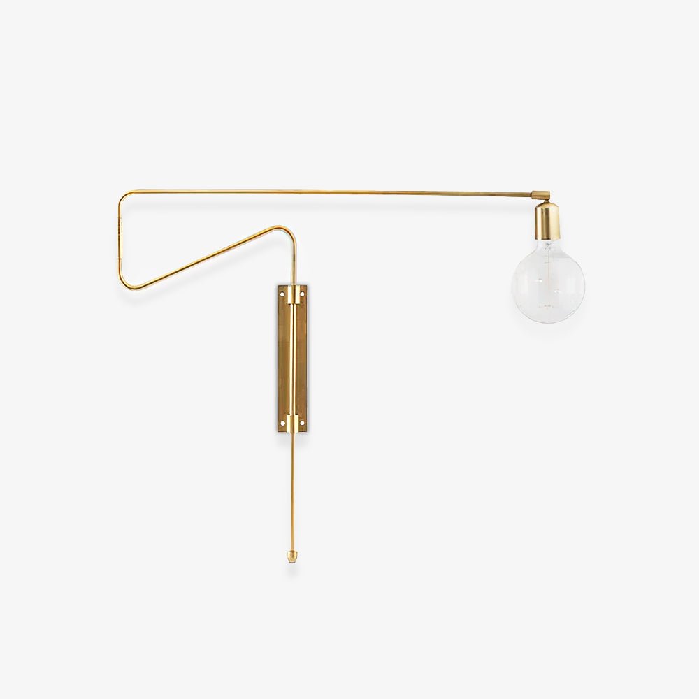 Elsoreth moderne minimalistische Wandleuchte mit Pendelbewegung