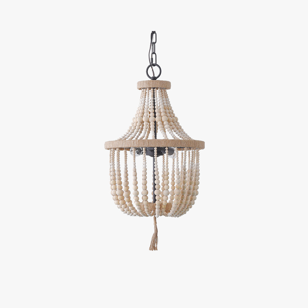 Silva Design LED Pendelleuchte Weiß/Holz Metall/Holz Schlaf/Wohn/Kinderzimmer