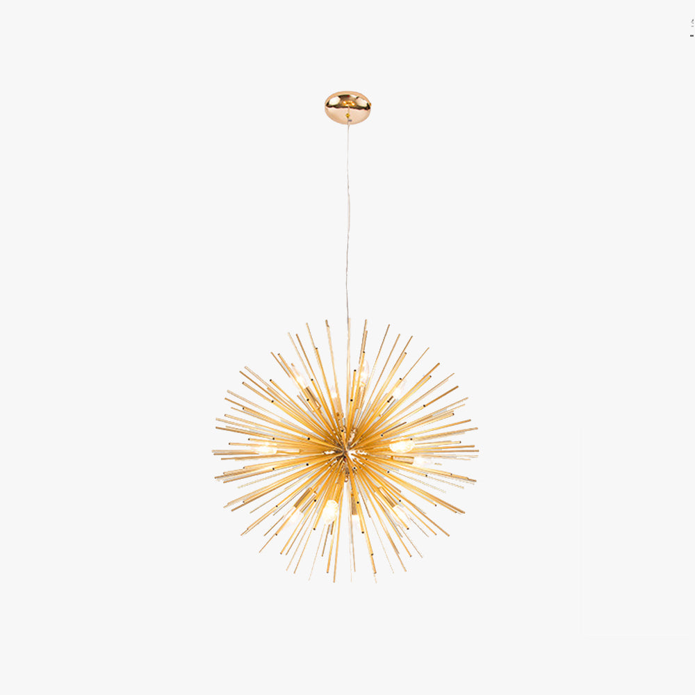 Arisha Modern LED Kronleuchter Gold Metall Wohnzimmer/Schlafzimmer