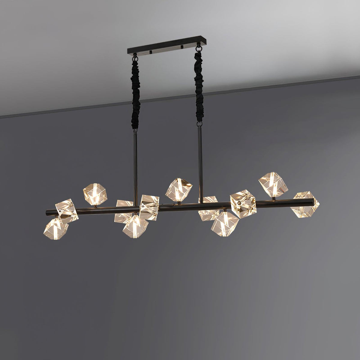 Eurthiel Luxe Kristall-Pendelleuchte
