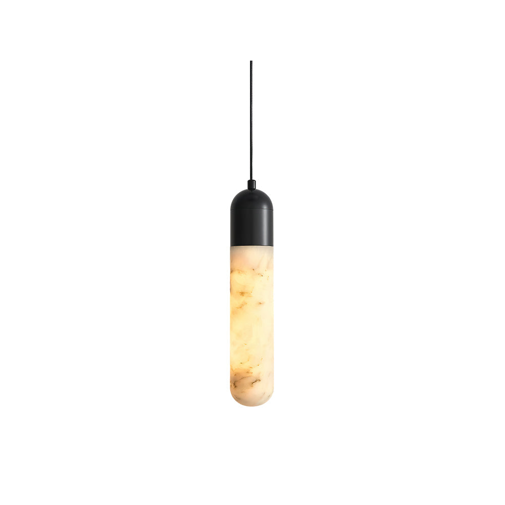 Loxcombe Alabaster-Pendelleuchte