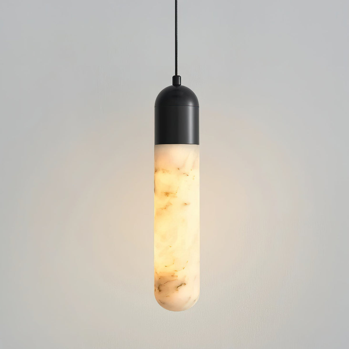 Loxcombe Alabaster-Pendelleuchte