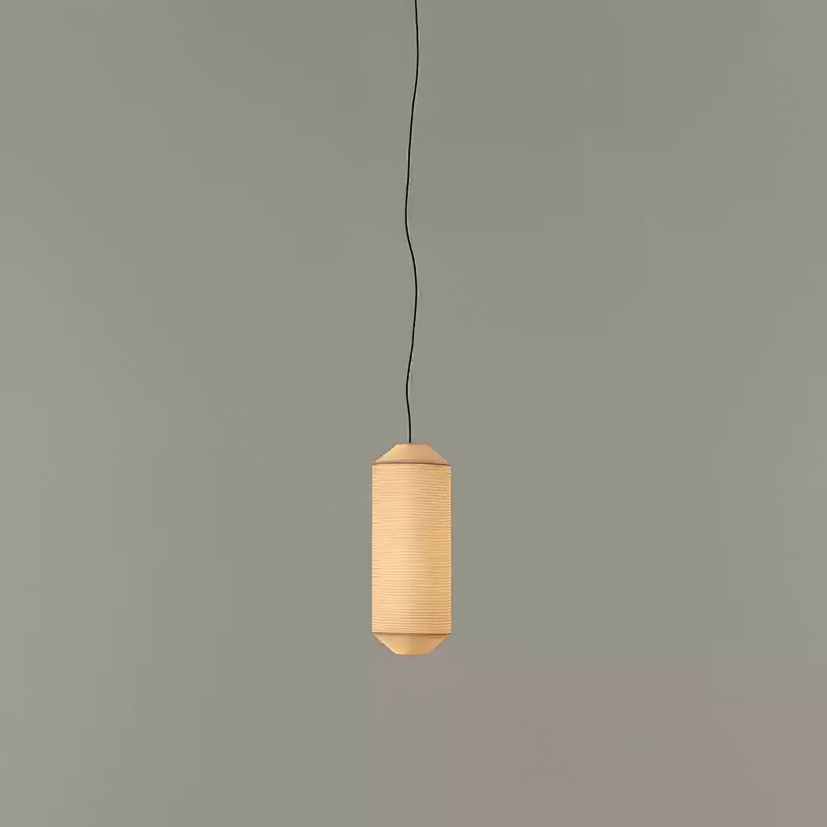 Oren zeitgenössische minimalistische Pendelleuchte aus natürlicher Maulbeerseide