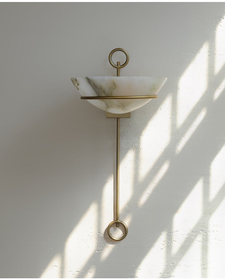 Eiroreria Alabaster-Wandleuchte