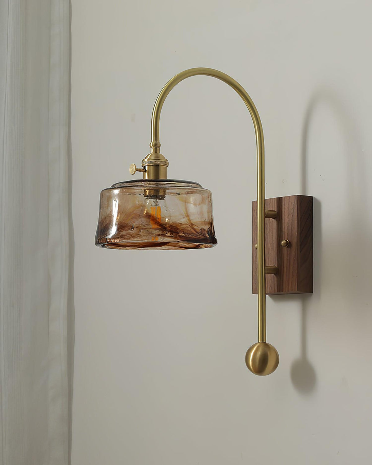 Vorelle Vintage gefärbte Wandleuchte
