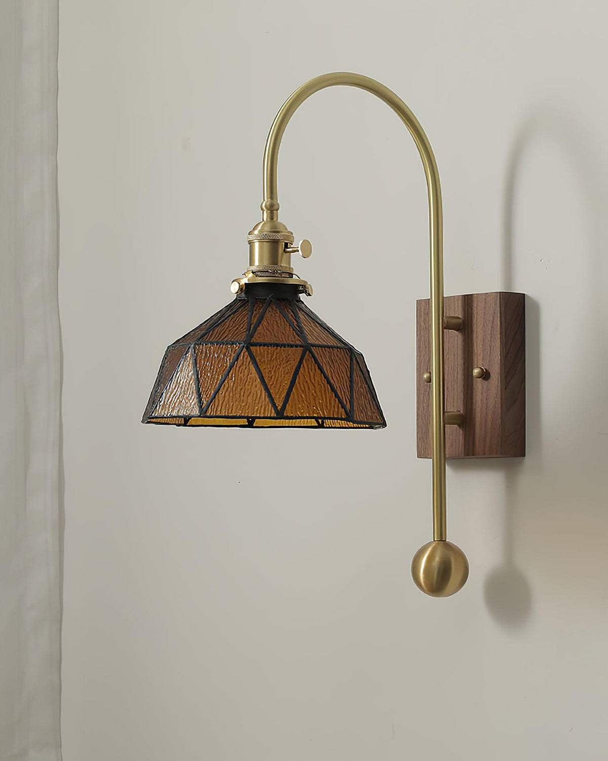 Vorelle Vintage gefärbte Wandleuchte