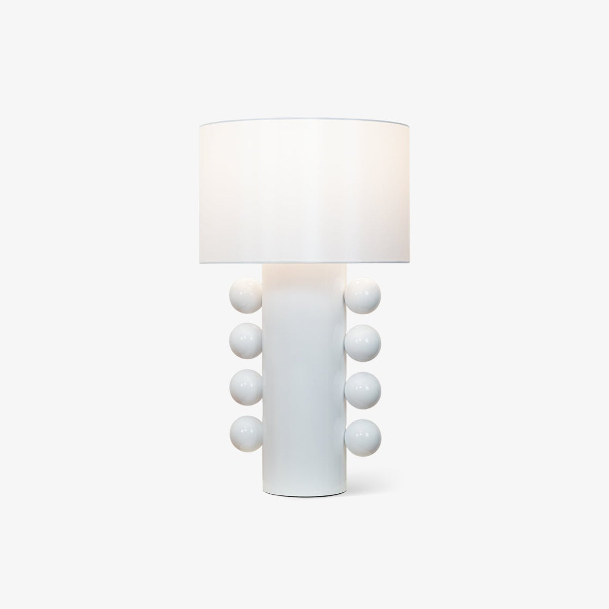 Nixu Tischleuchte aus Stoff in whimsischem Design