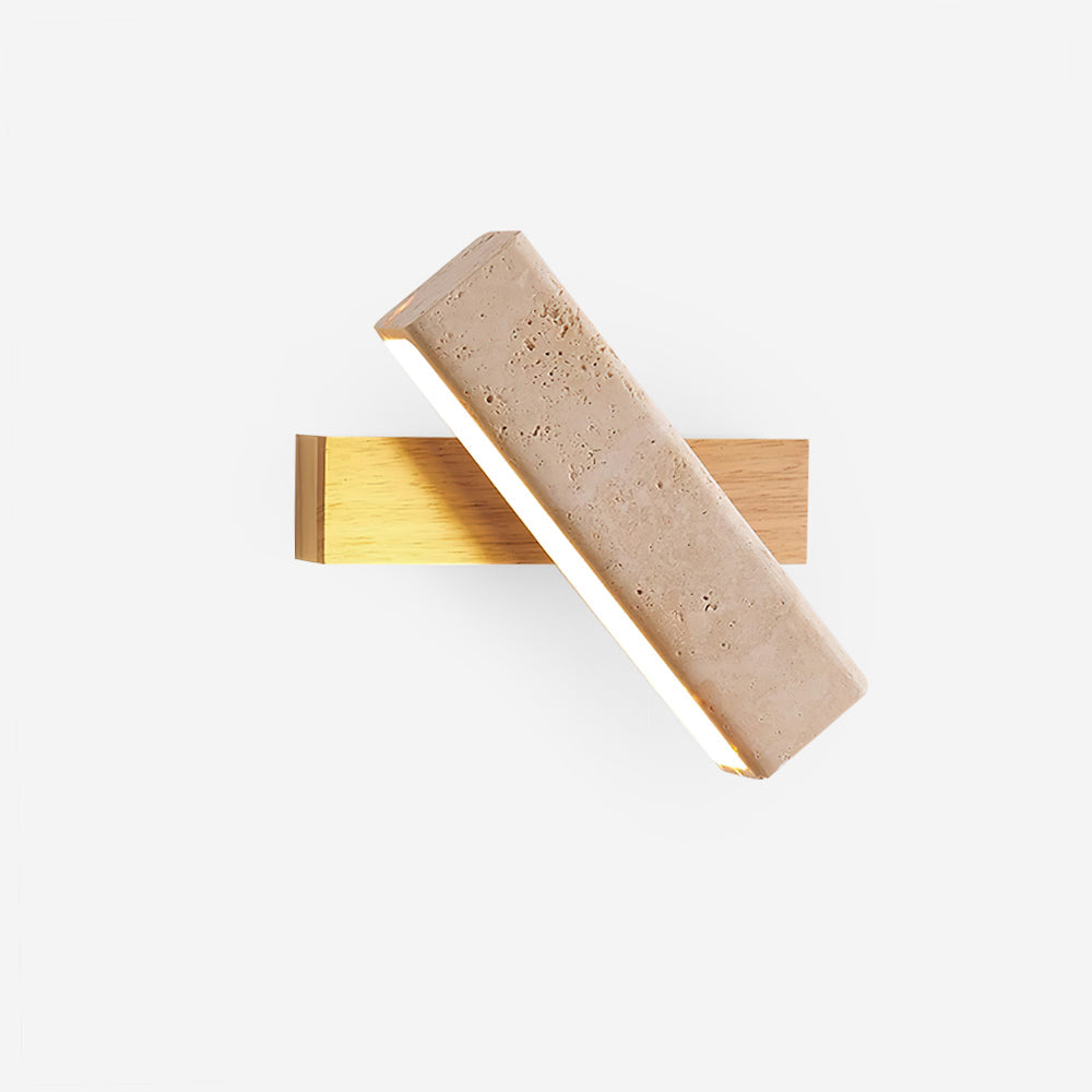 Novra Travertine Wandleuchte