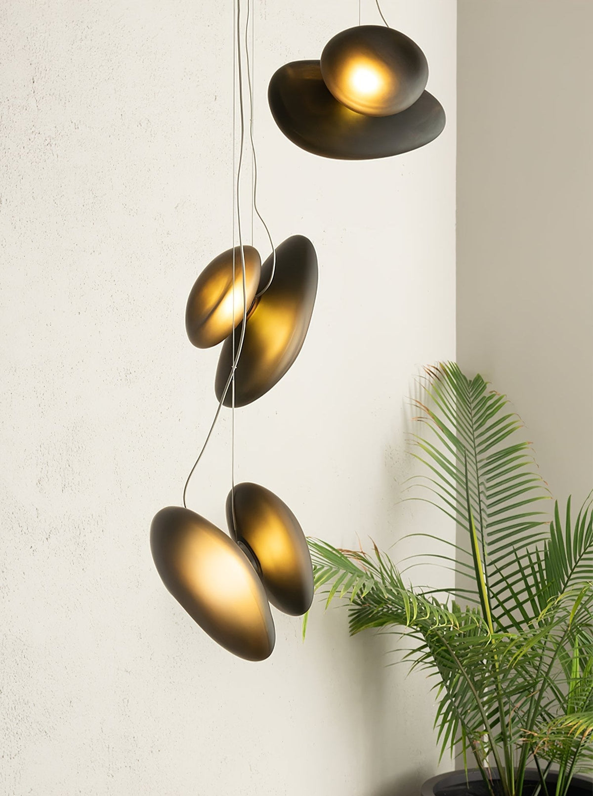 Mervan Milchglas Pendelleuchte