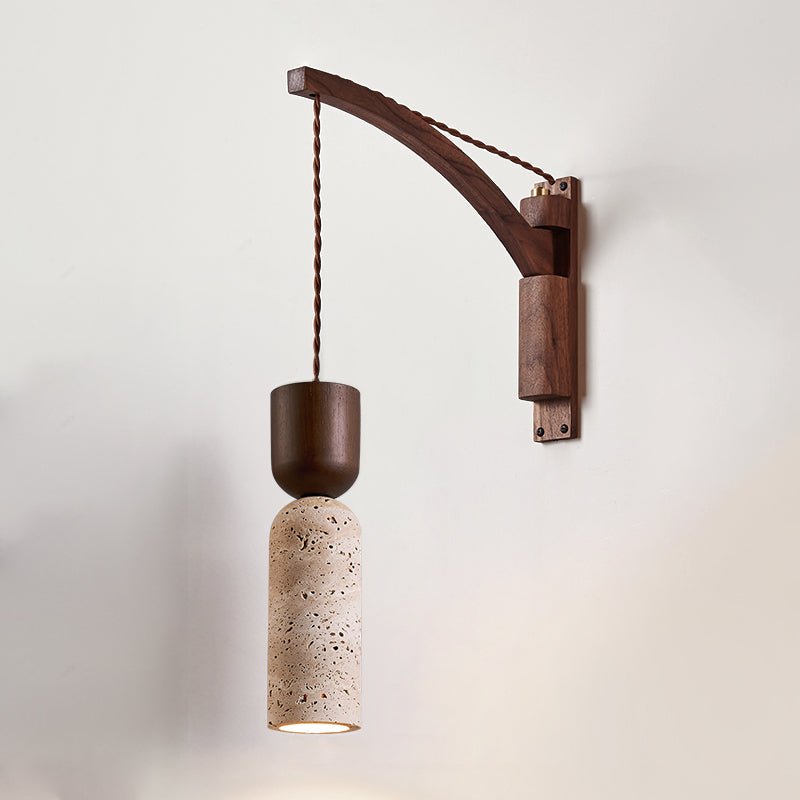 Lestemore Travertine Fusion Wandleuchte