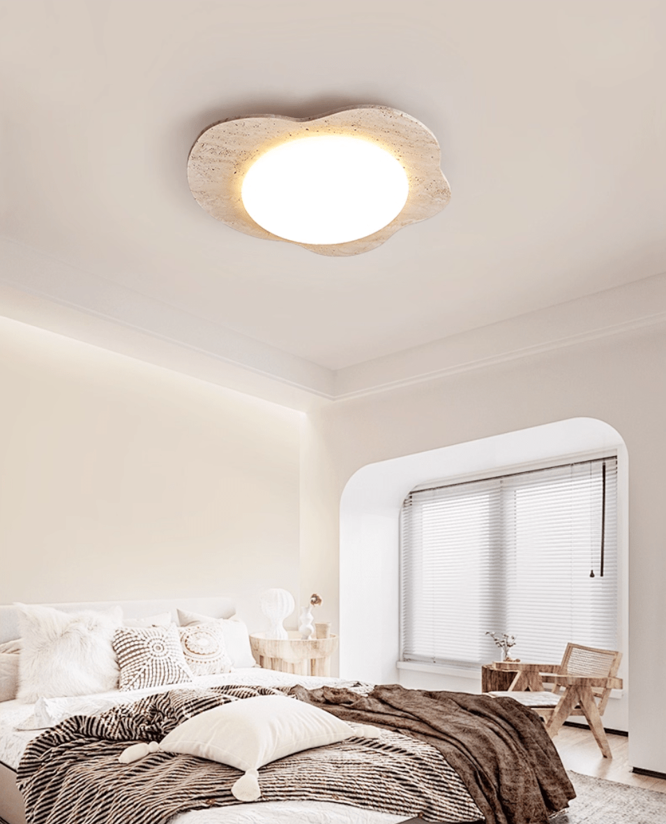 Brisanne Travertine Cloud Deckenleuchte