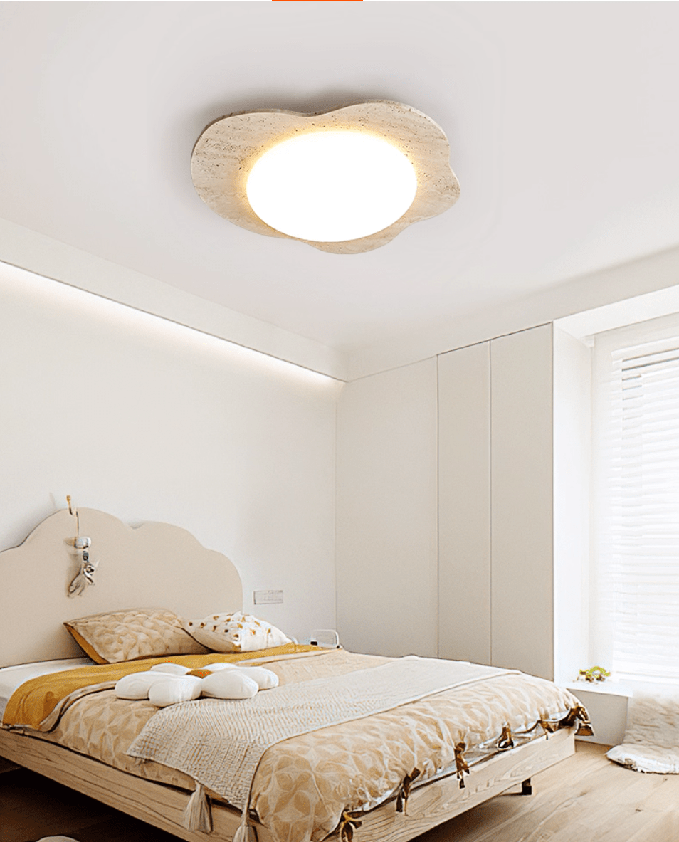 Brisanne Travertine Cloud Deckenleuchte