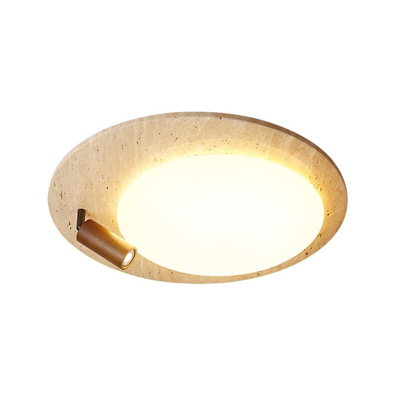 Nivorne Travertine Oval Knob Deckenleuchte